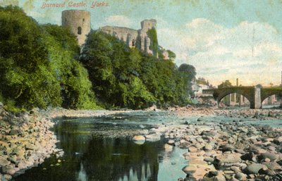 バーナード城、ダーラム、c1905 作： Unbekannt