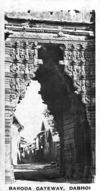 バローダゲートウェイ、ダボイ、グジャラート、インド、c1925 作： Unbekannt