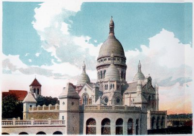 サクレクール寺院、パリ、c1900 作： Unbekannt