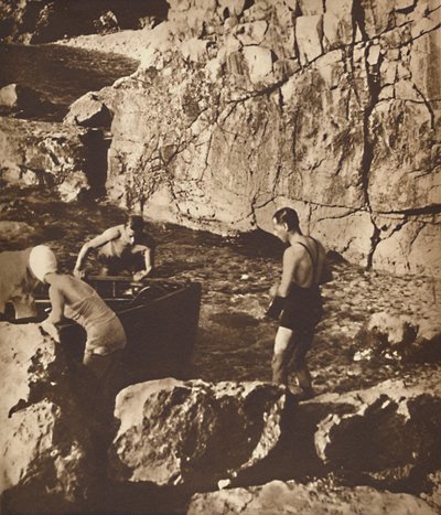 アドリア海での入浴、1937 作： Unbekannt