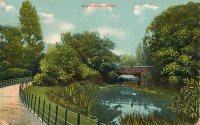 バタシーパーク、c1909 作： Unbekannt