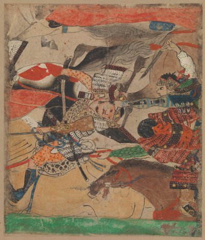平原反逆の物語六原での戦い平次物語…、14世紀。 作： Unbekannt