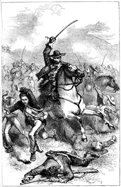 ブエナビスタの戦い、メキシコ、1847年c1880 作： Unbekannt