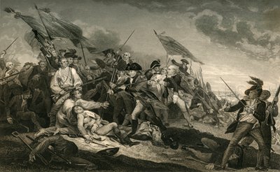 バンカーヒルの戦い、1877年。 作： Unbekannt