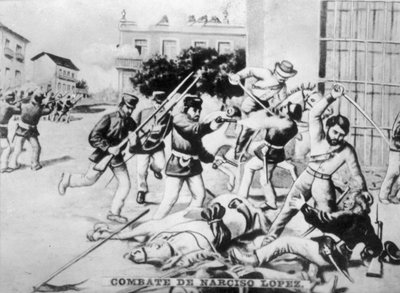 カルデナスの戦い、1850年、1920年代 作： Unbekannt