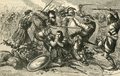クナクサの戦い、1890年。 作： Unbekannt