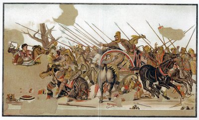 イッソスの戦い、紀元前333年、紀元1世紀 作： Unbekannt
