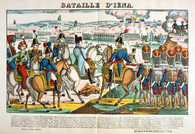 イエナの戦い、1806年10月14日、c1835 作： Unbekannt