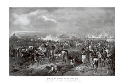 1849年3月23日、1900年のイタリア、ノバラの戦い 作： Unbekannt