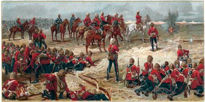1882年1887年9月13日、エジプトのテルエルケビルの戦い 作： Unbekannt