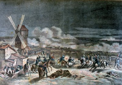 ヴァルミーの戦い、1792年9月20日、1892年。 作： Unbekannt