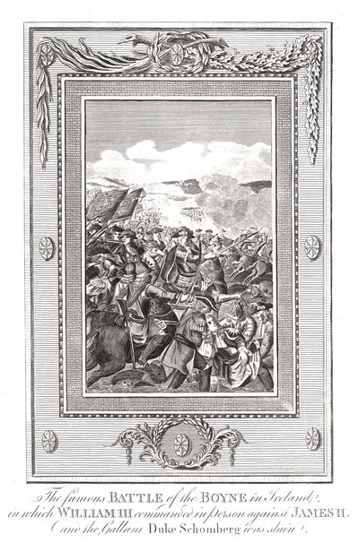 ボインの戦い、1690 作： Unbekannt