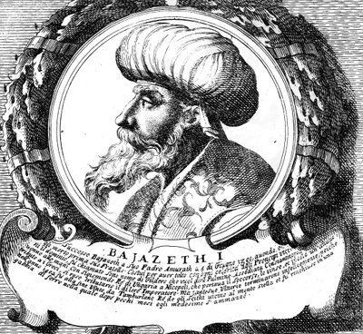 Bayezid I、オスマン帝国のスルタン 作： Unbekannt