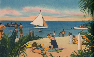 プラドマーのビーチ。バランキージャ、c1940から20分 作： Unbekannt