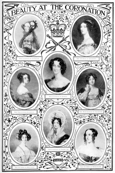 戴冠式の美しさ、1837年、1901年 作： Unbekannt