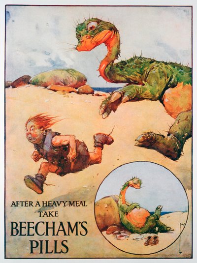 Beechams Pills広告、1914 作： Unbekannt