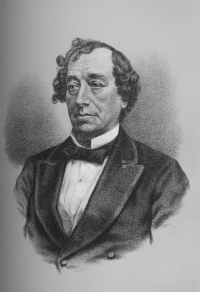 ベンジャミンディズレーリ、ビーコンズフィールド伯爵、イギリスの政治家、c1868 1936 作： Unbekannt