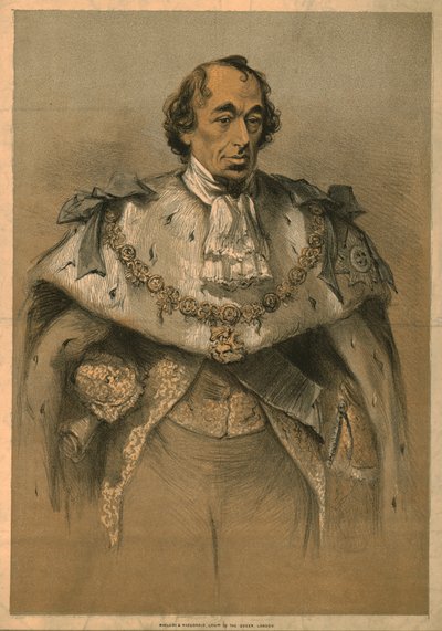ベンジャミン・ディズレーリ、c1870。 作： Unbekannt