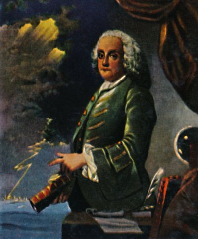 ベンジャミンフランクリン1706-1790、1934年。 作： Unbekannt