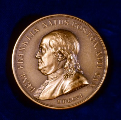 ベンジャミンフランクリン、アメリカの科学者、発明家、政治家、1806 作： Unbekannt