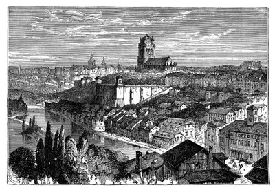 スイス、ベルン、c1890 作： Unbekannt