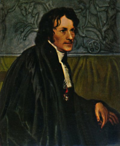 Bertel Thorwaldsen 1768-1844。 -エッカースバーグによる絵画、1934年。 作： Unbekannt