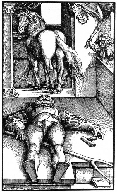 妖艶な新郎眠っている新郎と魔術師、1544 1964。 作： Unbekannt
