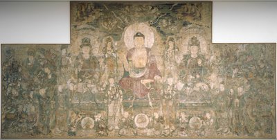 治癒と医学の仏、バイシャヤグル、1313年 作： Unbekannt