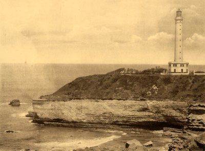 ビアリッツ-ルファー、灯台、c1930。 作： Unbekannt