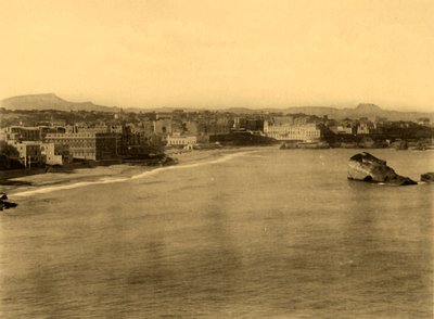 ビアリッツ-Vue Generale、General View、c1930。 作： Unbekannt