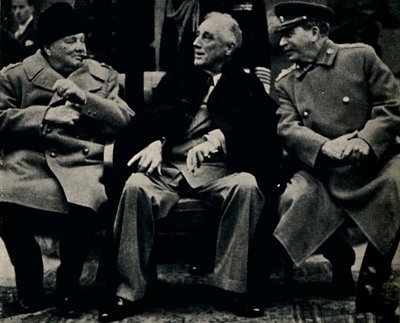 1945年2月、クリミアでのビッグスリーカンファレンス。 作： Unbekannt