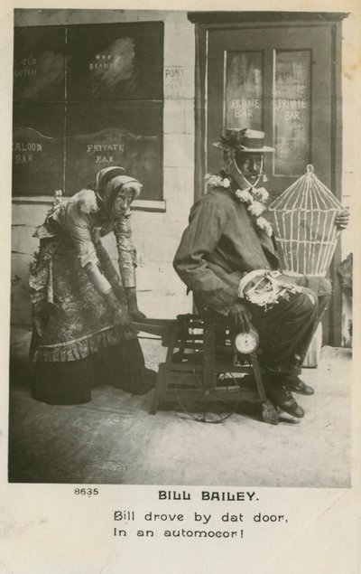 ビル・ベイリーはがき。ビル・ベイリー、ワント・ユー・プリーズ・カム・ホームは1902年に発表された人気の曲でした 作： Unbekannt