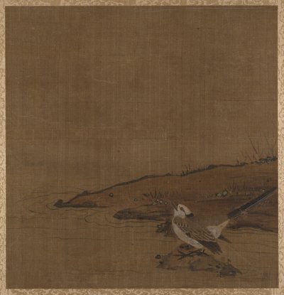 現代アーティストによる研究のアルバムからの水の近くの鳥、いいえ。 62。 作： Unbekannt
