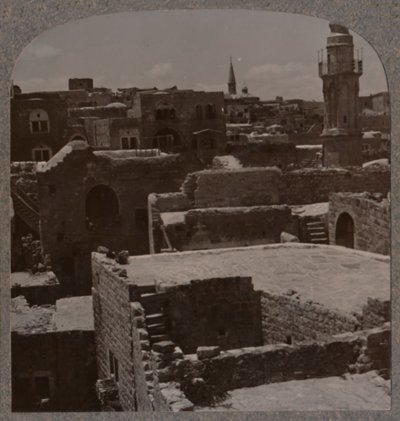 Lydda、c1900の鳥瞰図 作： Unbekannt