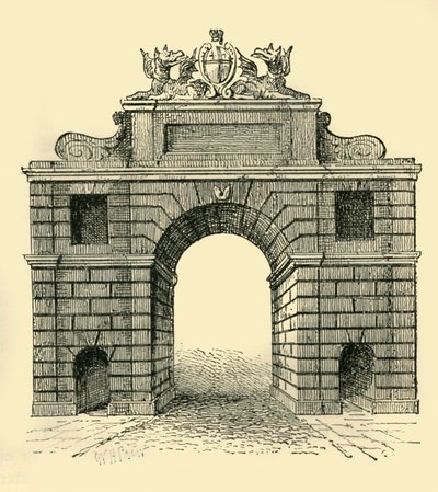 ビショップスゲート、c1872。 作： Unbekannt