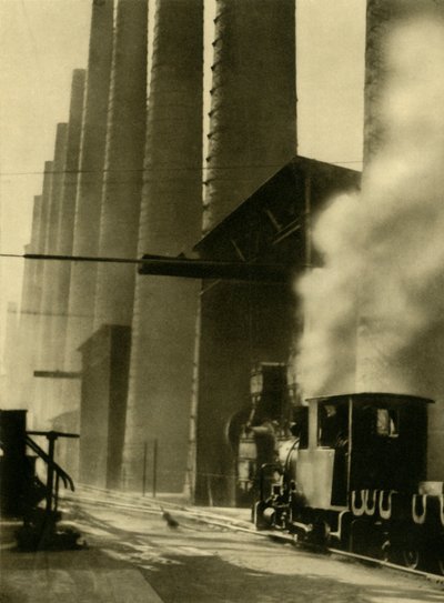 高炉、ドナヴィッツ、オーストリア、c1935。 作： Unbekannt