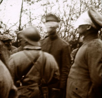 1918年11月、目隠しされた兵士 作： Unbekannt
