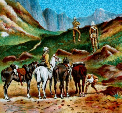 ボブスアイ、ブリティッシュスカウト、1900年。 作： Unbekannt