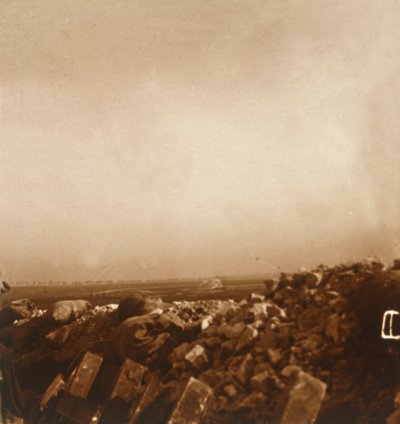 砲撃、c1914-c1918 作： Unbekannt