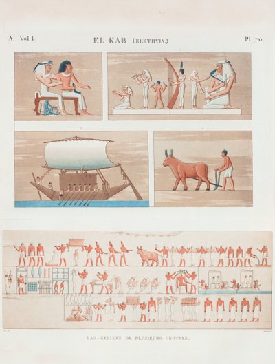 書籍：エジプトの説明 作： Unbekannt
