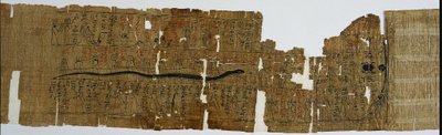アムドゥアトの本、おそらくバケンムットの本、10から12時間の要素、紀元前1000〜900年。 作： Unbekannt