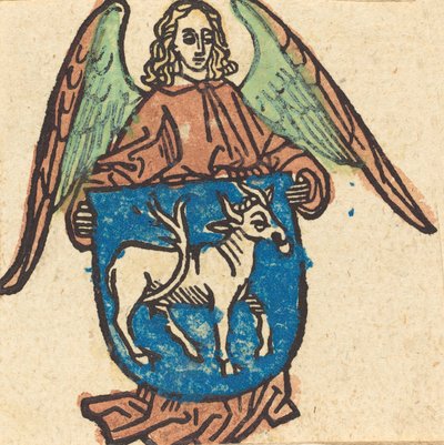 1500 年以降の Bibrach の Hilprand Brandenburg のブックプレート。 作： Unbekannt