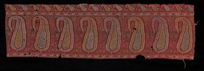 ショールの境界線、1800年代。 作： Unbekannt