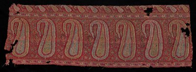 ショールの境界線、1800年代。 作： Unbekannt