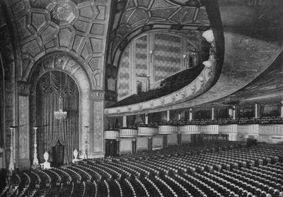 Loge Mezzanine、キャピトルシアター、デトロイト、ミシガン州、1925年のボックス 作： Unbekannt