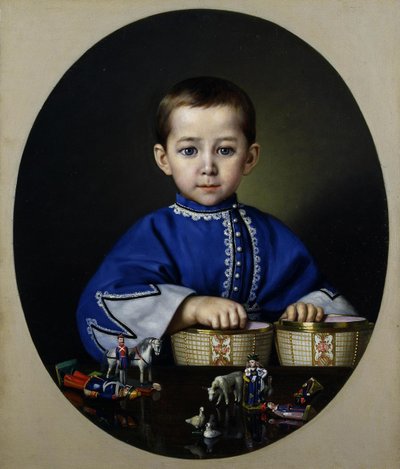 テルリコフ家の少年、1870年代〜1880年代 作： Unbekannt