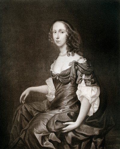 ブリジットクロムウェル、オリバークロムウェルの長女、17世紀、1899年 作： Unbekannt