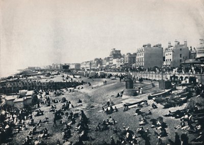 ブライトン-ビーチの長いストレッチ、1895 作： Unbekannt