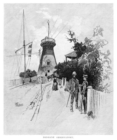 ブリスベン天文台、1886 作： Unbekannt