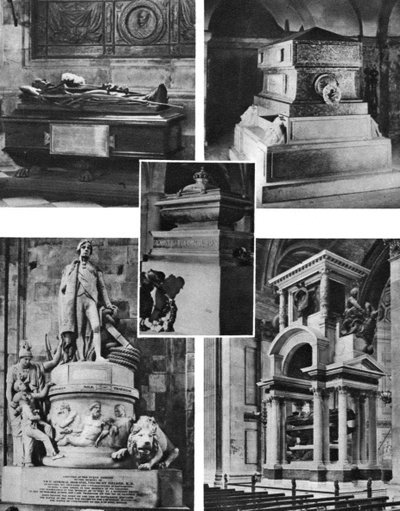 セントポール大聖堂の墓と記念碑で栄えたイギリスの栄光の死者、1926年〜1927年 作： Unbekannt